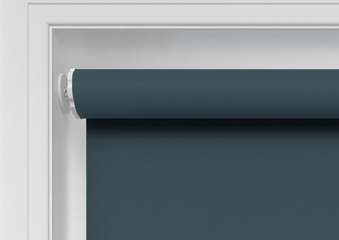 Trinity (Blackout), Teal - Twist&Fit Roller Blind - Image 10